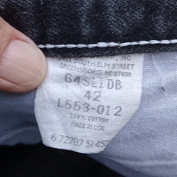 Men's charcoal black shorts. jeans.s 42 Like no stretch. - Picture 4 of 8